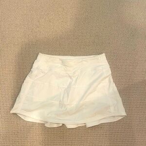 White LuLulemon Skirt